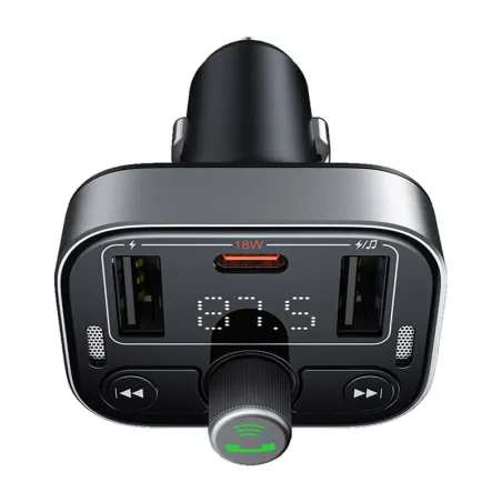<![CDATA[FM Transmitter Baseus S-09 Pro, Bluetooth (black)]]>